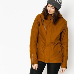 Volcom Women’s Jasper Insulated Snowboard Snow Jacket Copper Small S